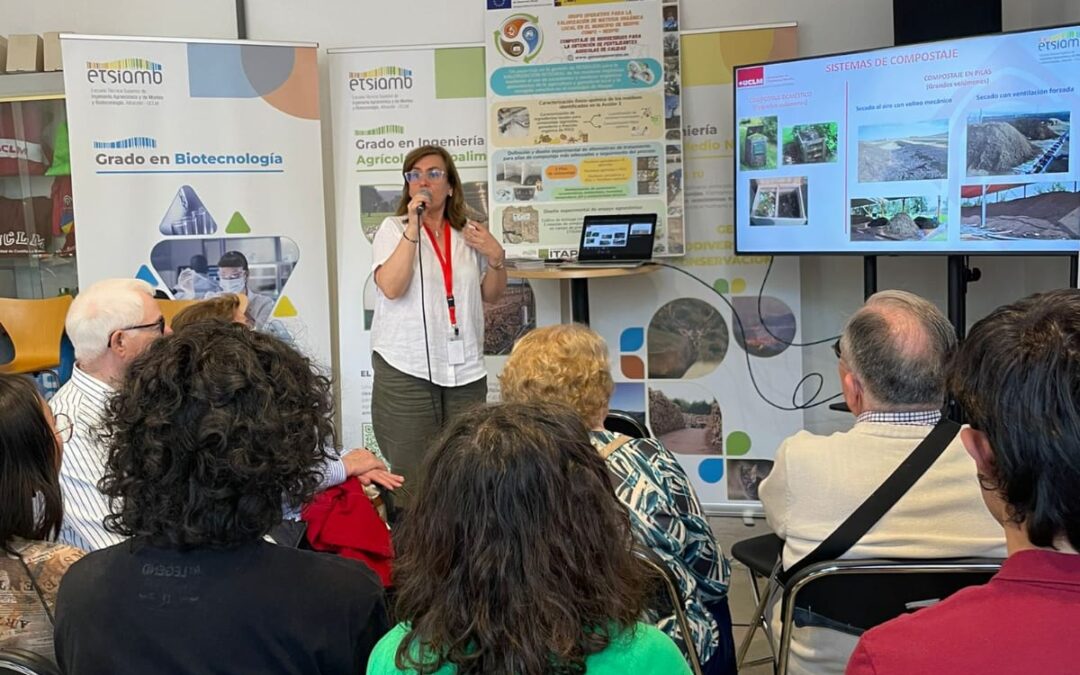 El proyecto COMPOSTAJE DE BIORRESIDUOS PARA LA OBTENCIÓN DE FERTILIZANTES AGRÍCOLAS DE CALIDAD participa en Expovicamán